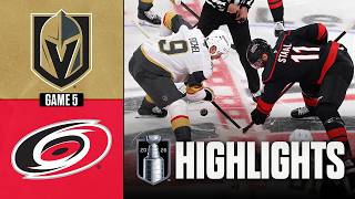 Golden Knights vs. Hurricanes | NHL Playoff Highlights | Game 5 | June 11, 2026