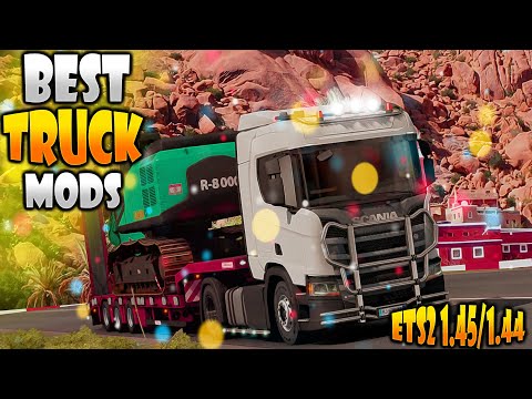 TOP 5 MUST-HAVE MODS FOR ETS2 1.45 & 1.44 | ETS2 mods