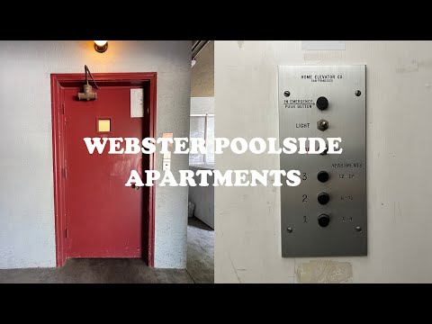 Cool Home Hydraulic Swing Door Elevator - Webster Poolside Apartments - Berkeley, CA