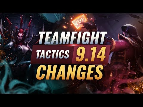 Teamfight Tactics: UPCOMING CHANGES 9.14 - New Champions, Buffs, and Ranked - League of Legends