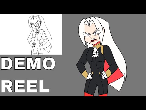 2D Animation Clean Up Demo Reel (2021)