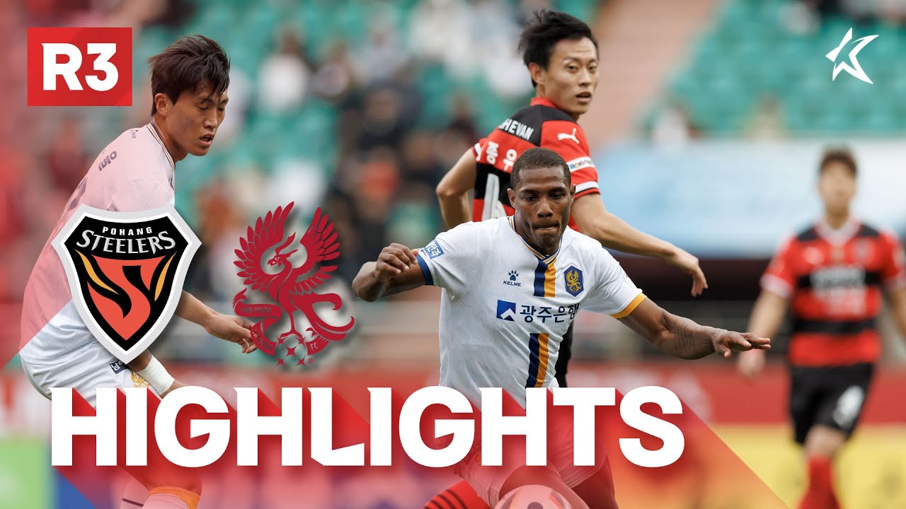 Pohang Steelers vs Gwangju highlights