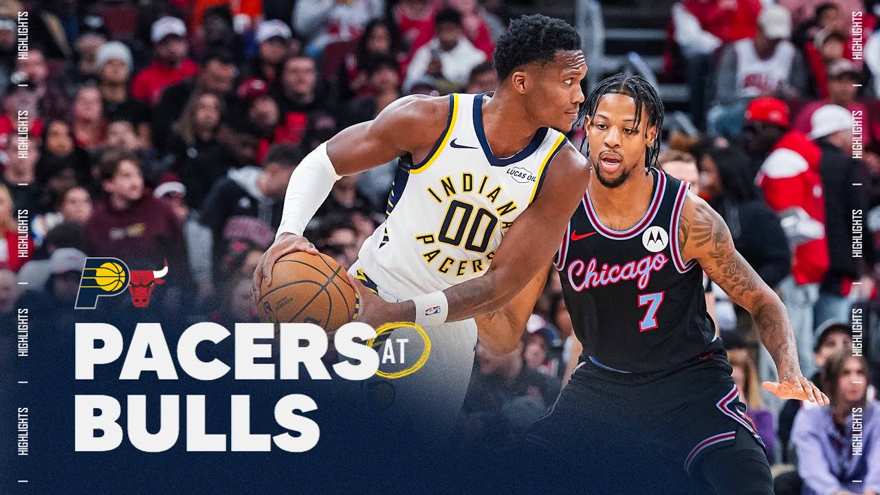 Indiana Pacers Highlights at Chicago Bulls | December 5, 2025