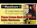 Peace Comes Back in Mimbres (Il ritorno di Ringo) – Ennio Morricone - #musescore4