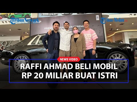 BIKIN IRI! Raffi Ahmad Beli Mobil Rolls Royce Phantom Buat Nagita Slavina Seharga Rp 20 Miliar