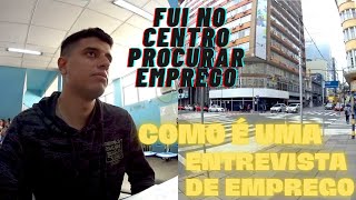 Procurando EMPREGO NO SINE DE PORTO ALEGRE #VLOG2