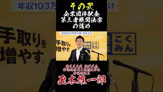 定数削減の前にやるべきこと #国民民主党 #企業団体献金 #選挙制度改革 #維新の会
