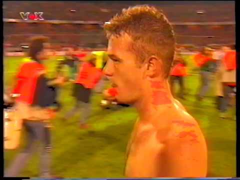 Englische Hooligans in Rotterdam 1993