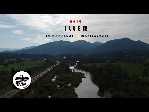 Iller /  Immenstadt - Martinszell 2019 Kajaktour mit Drago Rossi Mafia GoPro Hero 3+ Dji Spark