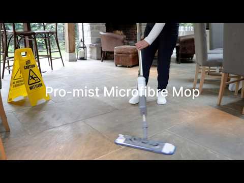 Slide 2 - Pro-mist Microfibre Disposable Mop Kit (video)