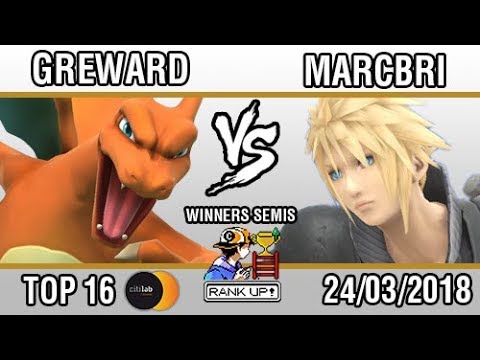 [Citilab: Rank Up!] Greward (Duck Hunt, Charizard) vs Marcbri (Cloud) SSB4 Winners Semis