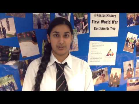Why should you study GCSE history at Rossett?