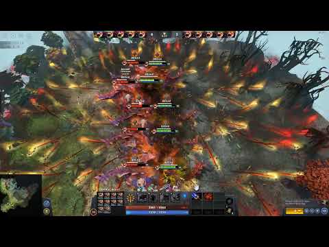 BATTLE OF BEASTS! 10x AGHANIMS 5v5 PRIMAL BEAST - DOTA 2 ARTS #dota2 #dota2gameplay