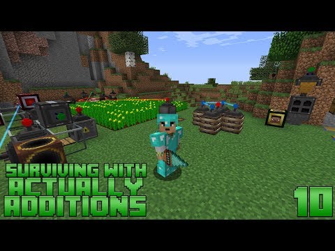 Surviving With Actually Additions :: E10 - Mining Drill & Augments
