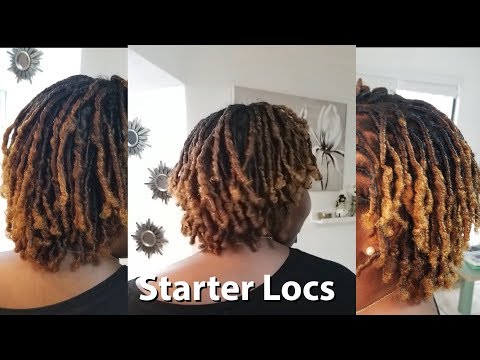 Starter Locs on Curly Natural Hair : Loc Journey Vlog