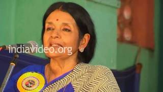 Speech by Gauri Parvathy Bhai