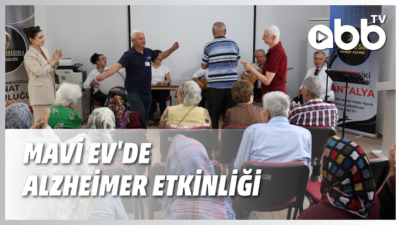 MAVİ EV'DE ALZHEİMER ETKİNLİĞİ