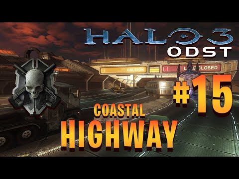 Halo 3: ODST | Legendary Walkthrough | Coastal Highway [Mission 8] | NO DEATHS