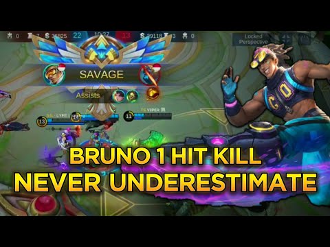 Bruno Critical Hit Savage | Mobile Legends Bang Bang