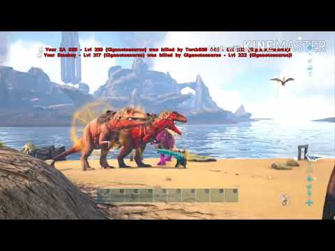 Ark Small Tribes  PvP |Giga fights|Foot And more