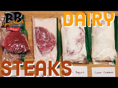 Can you Tenderize Steak with Dairy Products 🐮?! IDK,...