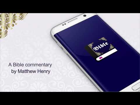KJV Matthew Henry’s commentary Video