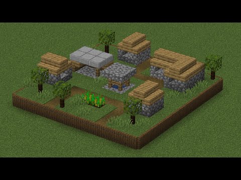 Mini Village Biome in Minecraft