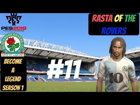 PES 2019 - BECOME A LEGEND - RASTA OF THE ROVERS - EPISODE 11 - INJURED?