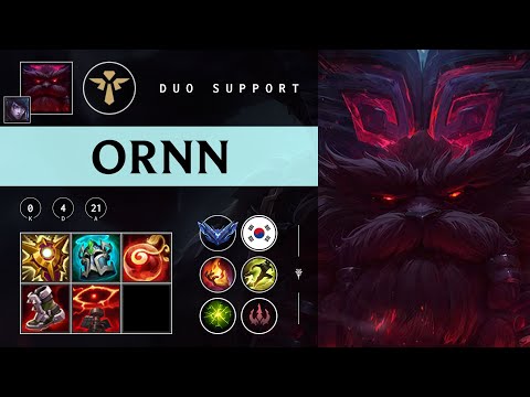 Ornn Support vs Thresh - KR Diamond Patch 25.22