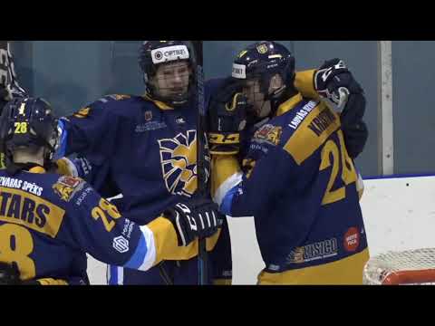 Optibet hokeja līga: HS Rīga - HK Olimp/Venta 2002. Spēles labākie momenti (18.01.2021)
