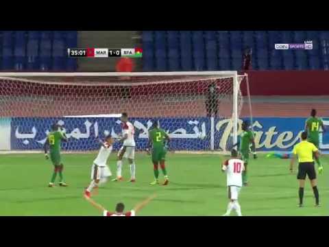 MOROCCO VS BURKINA FASO 1 - 0 24-03-2017 Faycal Fajr GOAL