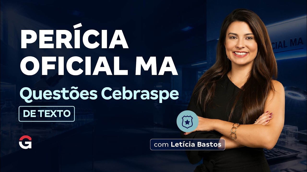 Concurso Perícia Oficial MA | Questões de Interpretação de Texto e Coesão com a Cebraspe