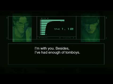 Snake References Meryl in Metal Gear Solid 2 Codec Call
