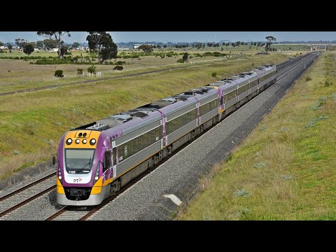 Nine Car V/Line V'Locity Train Testing on the RRL