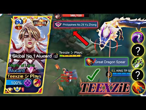 TEEXZiE VS Top Global Yu Zhong in Ranked Game! | Who is The King of Lifesteal?! (Intense Match!)