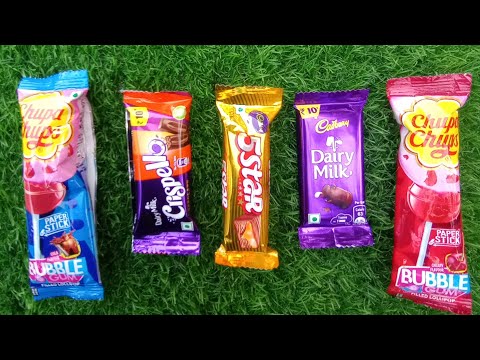 ASMR Colorful Sweets Popular Delicious Satisfying Candy|Colorful Chocolate lollipop 5star Unboxing |