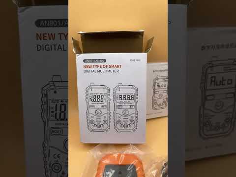 Цифровой мультиметр 5в1 ANENG AN802 SMART True RMS: измеритель емкости до 4000 мкФ, NCV подсветка - фото 1 - id-p3017706192