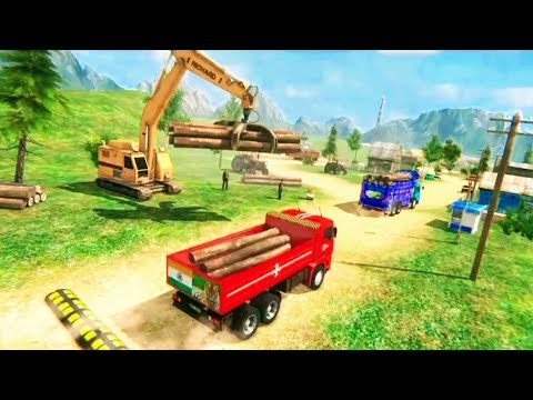 Indian Cargo Truck Driver Simulator - Offroad Cargo Truck 3D - Android Gameplay