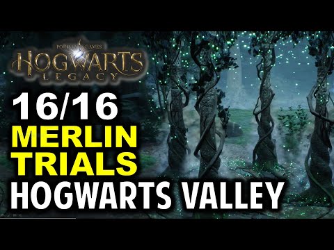 Hogwarts Valley: All 16 Merlin Trial Location & Puzzle Solution | Hogwarts Legacy