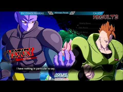 DBFZ Winners Finals (BV | D3ADLYKANSAS vs CA | ETP) - Godlike Saturday, May 2018 [1080p/60fps]