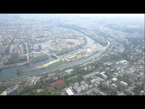 Taking off from Issy Les Moulineaux Heliport