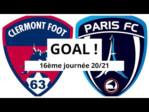 Clermont Foot 63 - Paris FC [2-(1)] GOAL 43' (CSC Florent Ogier) 16ème journée 2020/21
