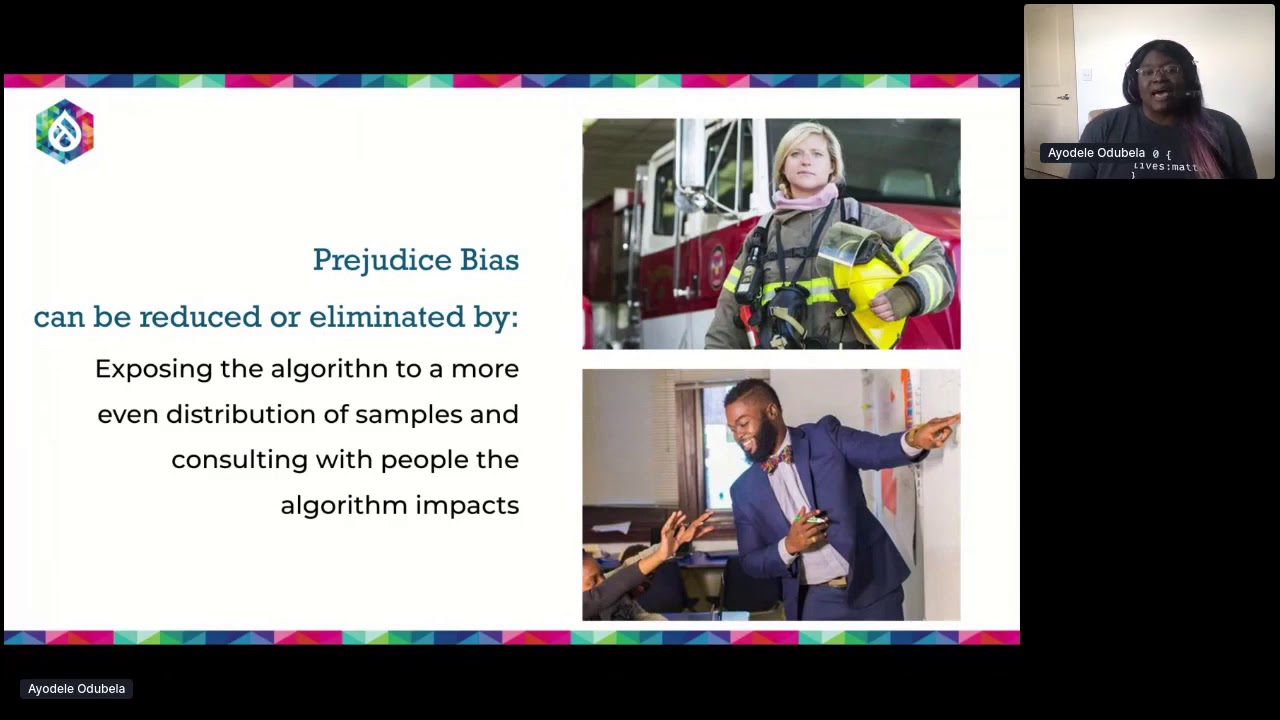 Combatting Bias in Machine Learning / DrupalCon Global 2020