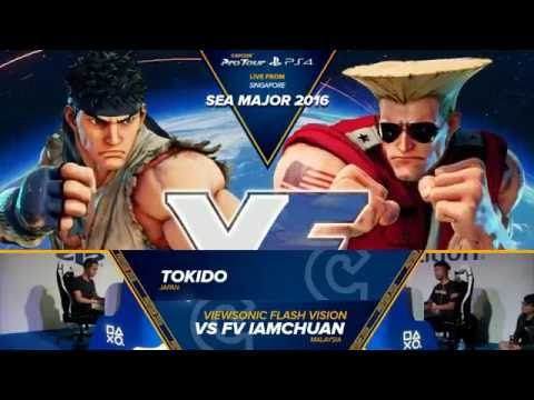 SFV: Tokido vs VS FV | IAMCHUAN - SEAM 2016 Top 8 Winners - CPT 2016