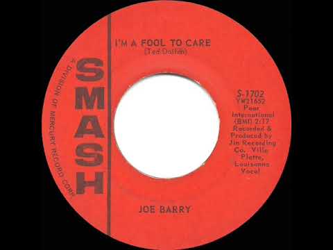1961 HITS ARCHIVE: I’m A Fool To Care - Joe Barry