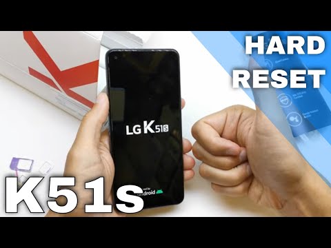 How to Hard Reset LG K51S to Unlock Pattern Lock
