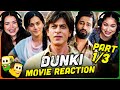 DUNKI Movie Reaction Part (1/3)! | Shah Rukh Khan | Taapsee Pannu | Vicky Kaushal