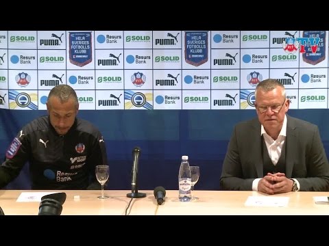 Presskonferens: HIF - IFK Norrköping