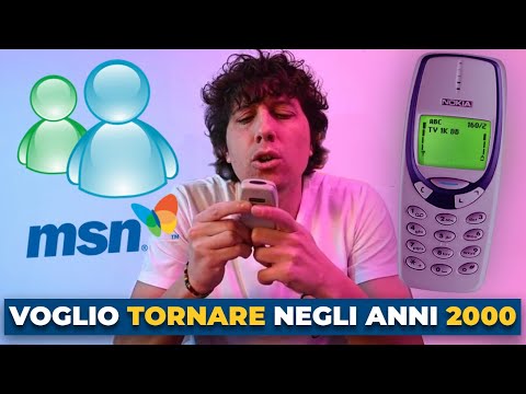 VOGLIO TORNARE NEGLI ANNI 2000 - Parodia