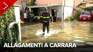 Severe weather in Tuscany, flooded underpasses and mud-splattered homes in Carrara: It's really ...